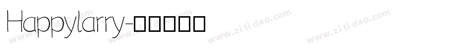 Happylarry字体转换
