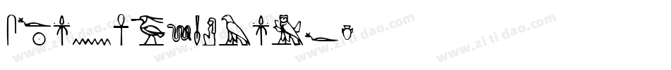 Yiroglyphics字体转换