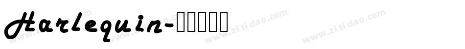 Harlequin字体转换