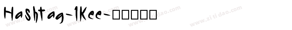 Hashtag-1Kee字体转换