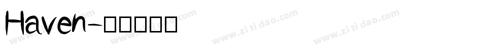 Haven字体转换