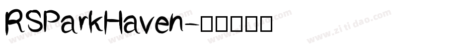 RSParkHaven字体转换