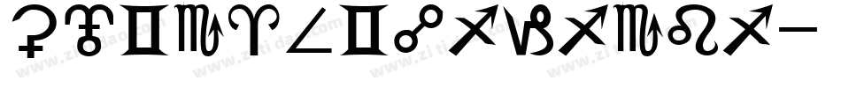 SJchaocuijihei字体转换
