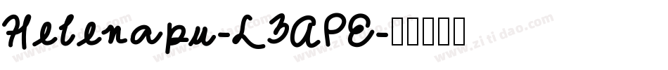 Helenapu-L3APE字体转换