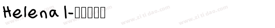 Helena1字体转换