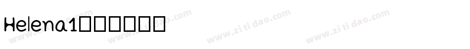 Helena1字体转换
