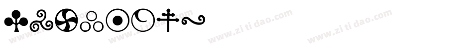 Zymbols字体转换