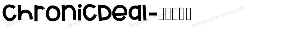 ChronicDeal字体转换