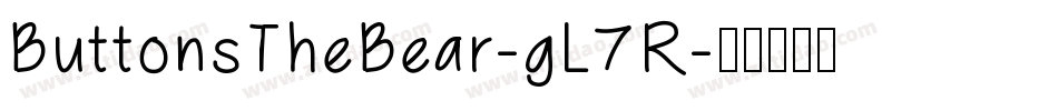 ButtonsTheBear-gL7R字体转换