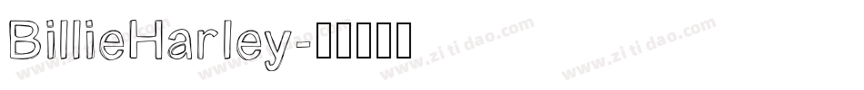 BillieHarley字体转换