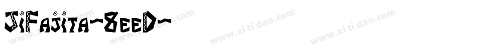 JiFajita-8eeD字体转换