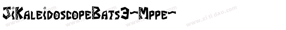 JiKaleidoscopeBats3-Mppe字体转换