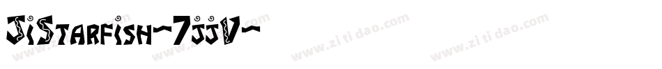 JiStarfish-7jjV字体转换