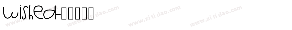 Wished字体转换