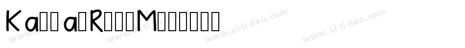 Kayla-Rp01M字体转换