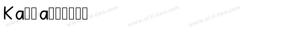 Kayla字体转换