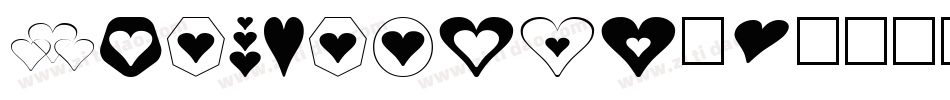 4yeohearts-1字体转换