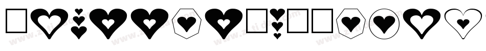 Crosses-n-Hearts字体转换