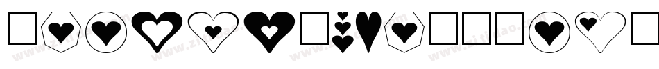 HeartsLove-YVa8字体转换