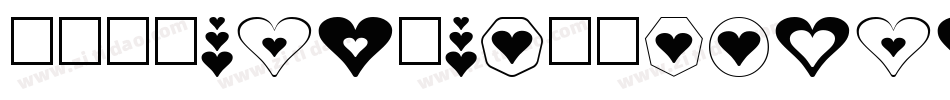 KR-Lots-of-Hearts字体转换