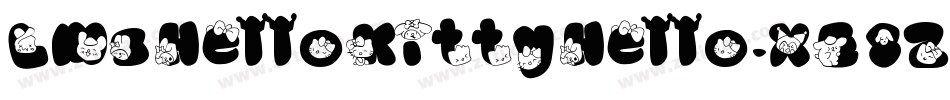 LmsHelloKittyHello-XE8Z字体转换