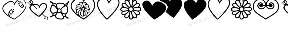 CfPlantsAndFlowersRegular-gvr1字体转换