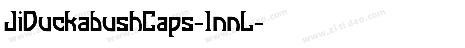 JiDuckabushCaps-1nnL字体转换