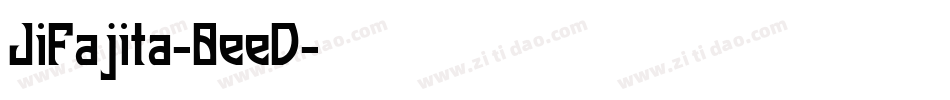 JiFajita-8eeD字体转换