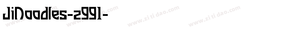 JiNoodles-z991字体转换