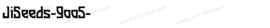 JiSeeds-9oo5字体转换