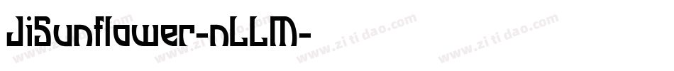 JiSunflower-nLLM字体转换