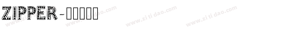 ZIPPER字体转换