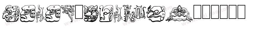 Mayan-Glyphs字体转换