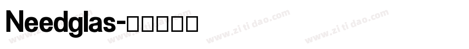 Needglas字体转换