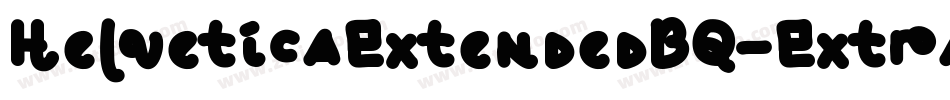 HelveticaExtendedBQ-ExtraLight字体转换