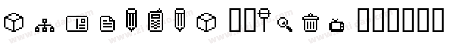Simbolos1-RJGE字体转换