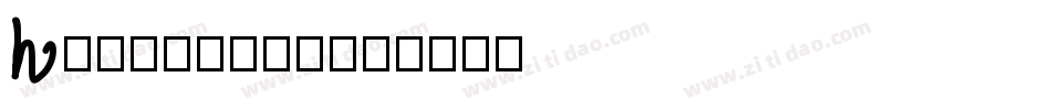 Henrietta字体转换