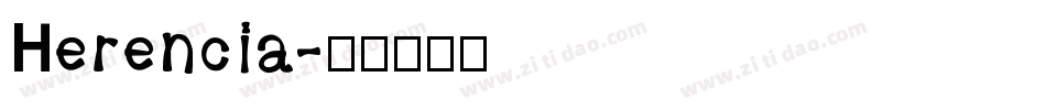 Herencia字体转换