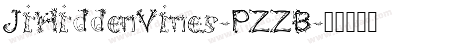 JiHiddenVines-PZZB字体转换