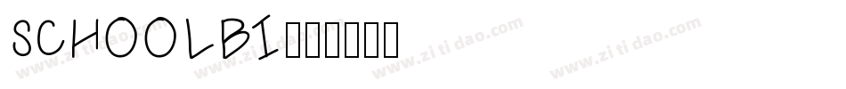 SCHOOLBI字体转换