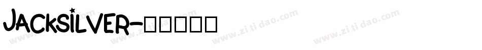 Jacksilver字体转换
