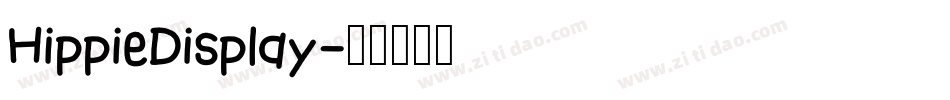HippieDisplay字体转换
