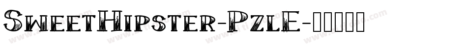 SweetHipster-PzlE字体转换