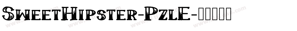SweetHipster-PzlE字体转换