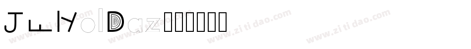JFHolDaz字体转换