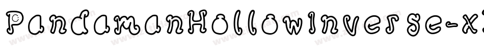 PandamanHollowInverse-xEXK字体转换