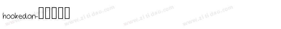 hookedon字体转换