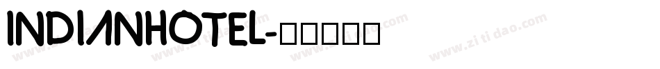 Indianhotel字体转换