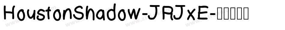 HoustonShadow-JRJxE字体转换