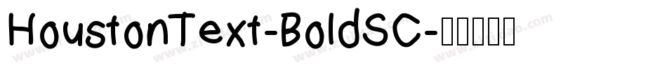 HoustonText-BoldSC字体转换